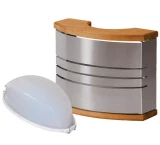 HARVIA sauna lamp with stainless steel shade SAS21106