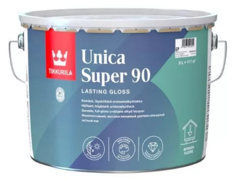 Tikkurila UNICA SUPER 90 9L Uretānalkīda laka spīdīga