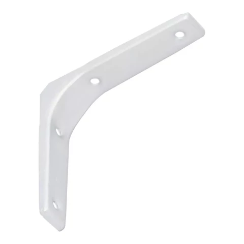 Tērauda kronšteins 130x130mm WSM 130, balts