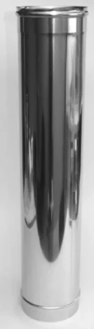 Caurule odere D150/500mm nerūsējošā tērauda , apaļa xx