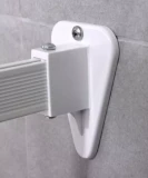 688-10 Shower curtain rod Flexi white DUSCHY