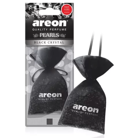 Areon flavor, hanging pouch, Pearls, Black Crystal