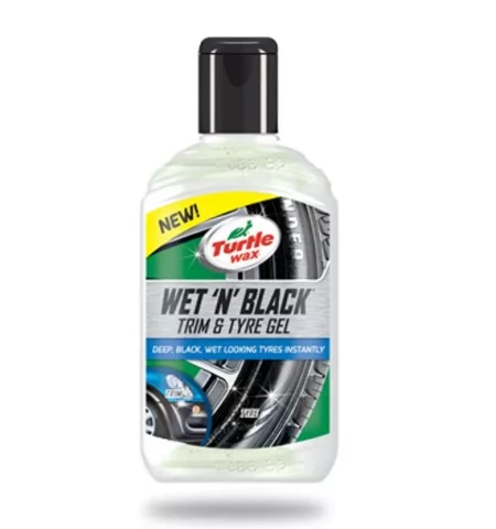 Riepu spīdums-želeja WET N  BLACK Trim&Tyre Gel 300ml TURTLE WAX 53144