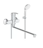 GROHE Смеситель для ванны Multiform с длинным изливом и душем Tempesta Duo, хром, 3270800A