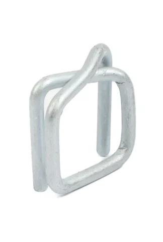 Зажимы для обвязки лентой 13 мм, цвет металлический, CB4S, усиленные, 1000 шт./упаковка