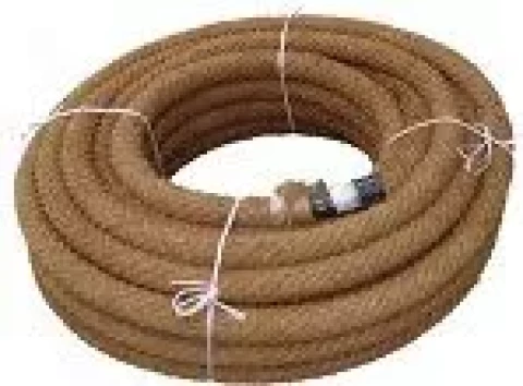 PVC drenāžas caur.128/113 ar kokosa filtru (10m) Pipelife