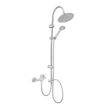 Dušas maisītājs ar dušas komplektu FRESCO PLUS, hroms