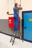 KRAUSE 1.6m 4 steps Securo step ladder