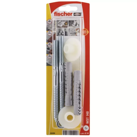 FISCHER Stiprinājumi izlietnei WST 10x140 61-45494B