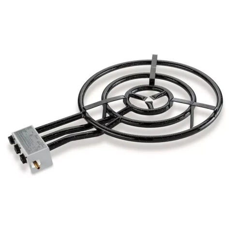 Gāzes plīts KEMPER ar 3 krāniem 40cm, 10/2-104978