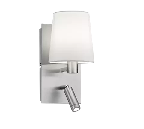 Wall Light TRIO Marriot LED SMD 3.1W 310Lm 3000K + 1XE14 max40W nickel 271470207