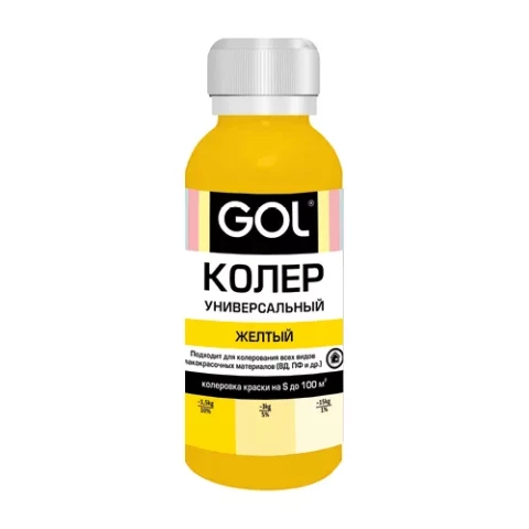 GOL universal tinting paste - Lemon shade 50