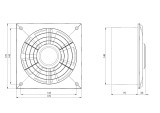 электровентилятор A6, Ø150mm