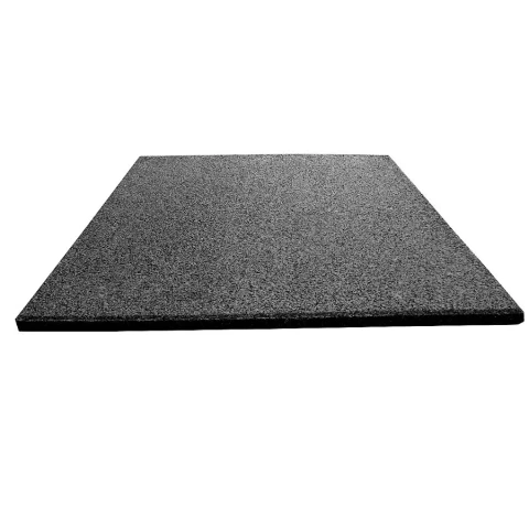 Gumijas flīzes 500x500x30mm melnas + stipr. 224gab/56m2/paletē