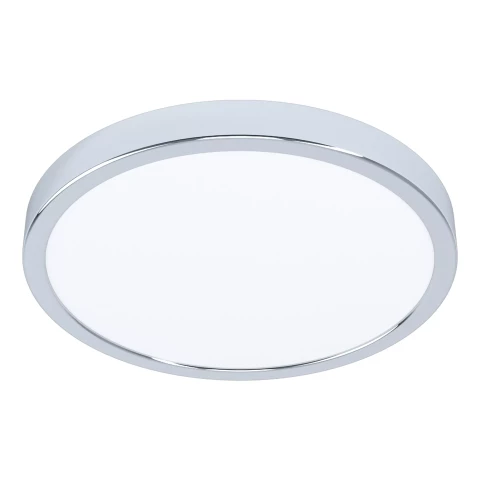 Plafonlampa sienas griestu LED 21W 2400lm 3000K IP44 D285 chrome EGLO Fueva5 99266