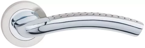 Rokturis EVA uz apaļas rozetes, hroms+niķelis