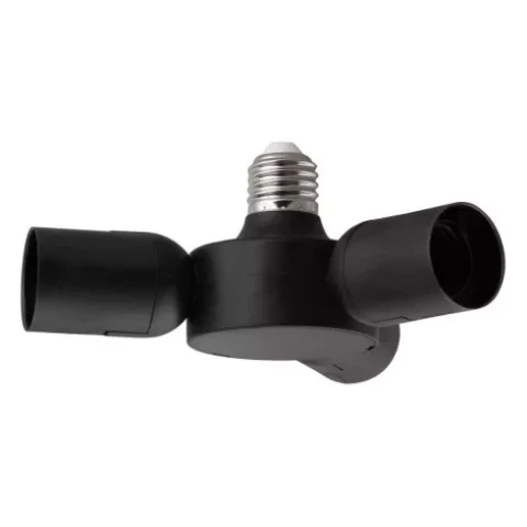 Цоколь-переходник Eglo E27 3XE27 max3X20W черный 98279