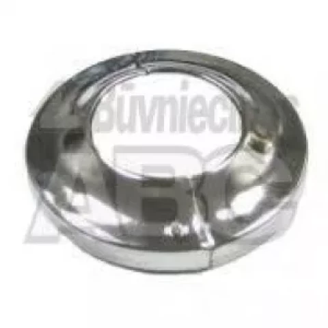 Sienas dekor.uzlika hromēta  2daļīga 1/2 