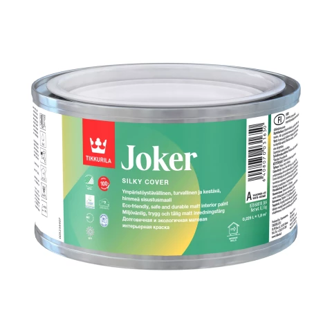 Tikkurila JOKER C 0.225L акрилатная краска, не содержащая органических растворителей