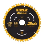 Saw blade Extreme 210x30mm 24T DeWALT DT20432-QZ