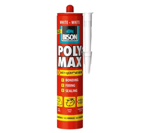 Bison POLY MAX EXPRESS 280ml белый герметик