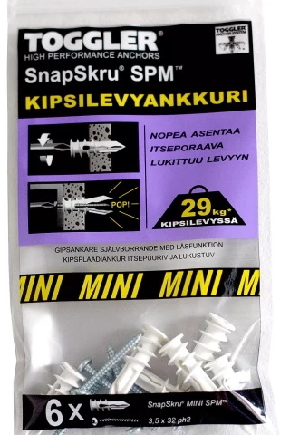 Dībelis Toggler Snaps mini  6gab.