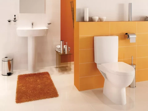 Cersanit WC pods PARVA CLEAN ON, hor.izvads ar SC vāku