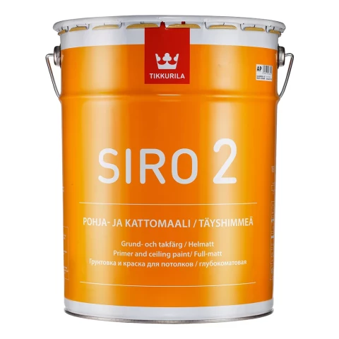Tikkurila SIRO 2 AP 18l латексная краска