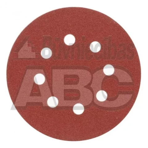 Slīpripu k-ts perfor ar  lipekli 5gb 125/P  40