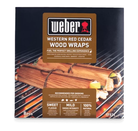 WEBER red cedar wood sheet for food wrapping, 17521