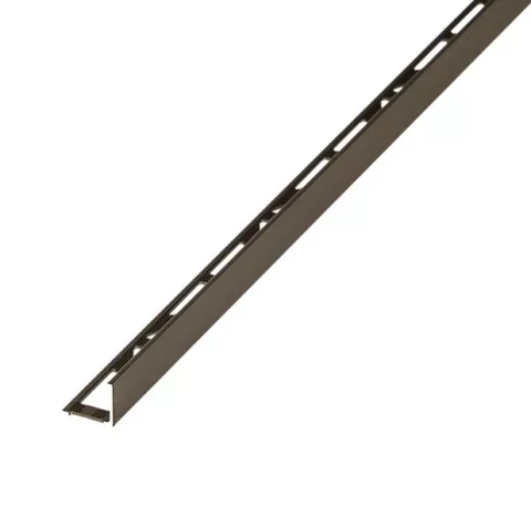 Profils alumīnija L 8mm/2.5m šampanieša anodēts