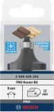 Фреза радиусная двухсторонняя R12, твердосплавная, Bosch (2608628343)