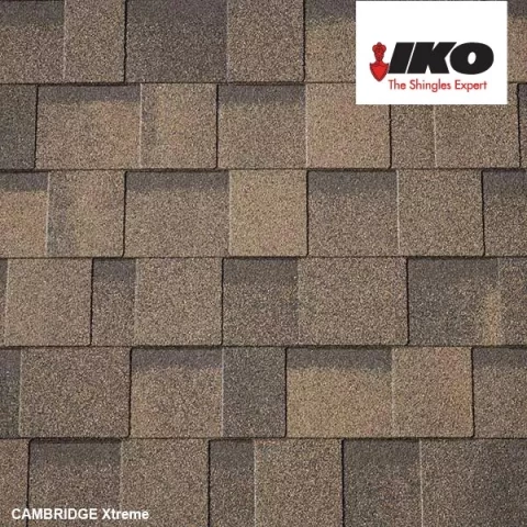 IKO CAMBRIDGE Xtreme Autumn brown (53) 3.1m²/pack with self adhesive strip