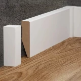 Grīdlīstei MDF Universāls nobeigums EEV 22x22x125mm (2 gab) balts