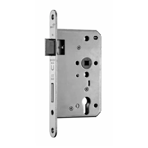 Slēdzene ugunsdrošajām durvīm 65mm cinks kreisā