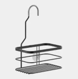 Plaukts uzkarināms ORGIN, 20x12x28cm, melns, Metaltex