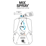 Akum. Miglotājs/smidzinātājs DSA 1221Li SET MIX SPRAY 21V 2.0 Ah 12L 1.5-5bar 3l/min DAEWOO