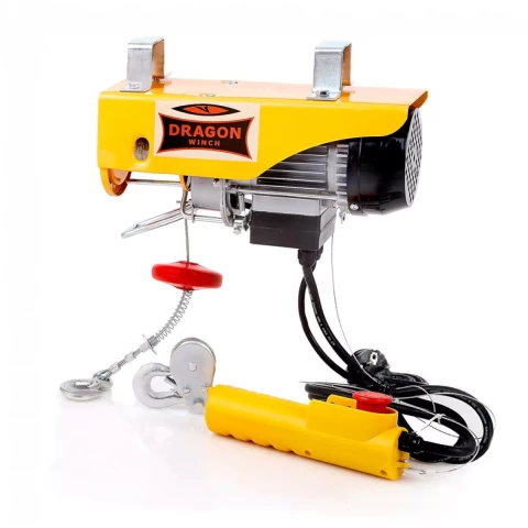 Elektriskā vinča DWI 400/800kg 6m/12m 230V Dragon Winch Industrial