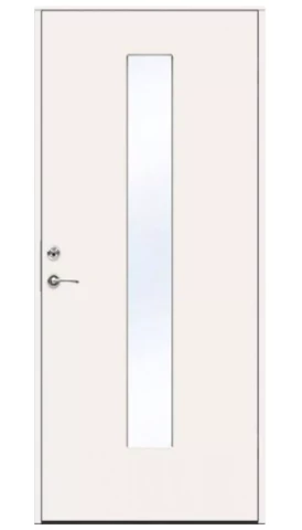 Ārdurvis Swedoor Tower ar kārbu 9x21 Baltas KR