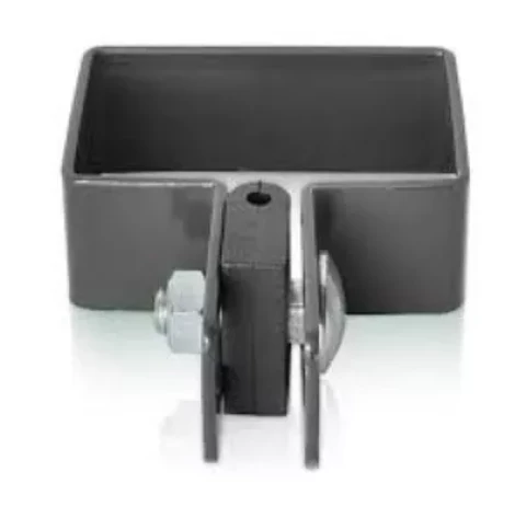 Nobeiguma stiprinājums žogu panelim RAL7016 pelēks