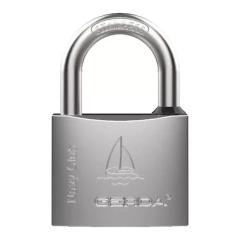 Piekaramā atslēga 50mm nerūsējošā tērauda, Navy Club