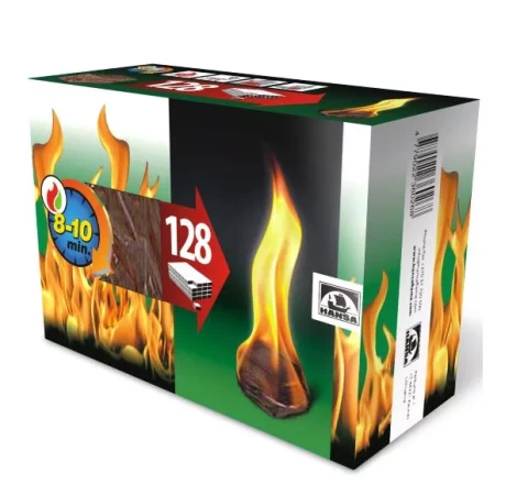HANSA Uguns iededzinātājs 0.8kg bez aizsviles 128 pac.