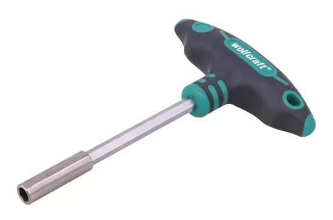 1 T-hand screwdriver 1/4'', 152mm, WOLFCRAFT 1235000