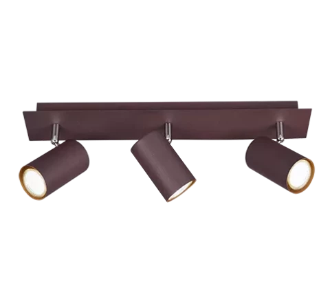 Wall Light TRIO Marley spot 3XGU10 max35W rusty 802400324