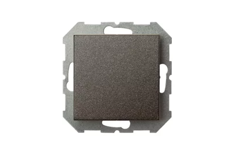 LIREGUS EPSILON антрацит переключатель1-t без рамки