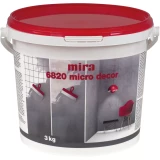 mira 6820 MICRO DECOR White 3kg Dekoratīvā špaktele