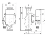 Wilo cirkulācijas sūknis Atmos PICO 25/1-6 180mm, 4232694