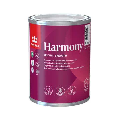 Tikkurila HARMONY A 0.9L acrylate latex paint