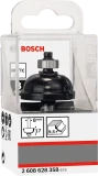 Кромочная фреза HM R=9.5 мм, длина 17 мм, хвостовик 8 мм, Bosch (2608628358)