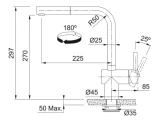 Franke virtuves izlietnes maisītājs ATLAS NEO SENSOR 115.0625.523